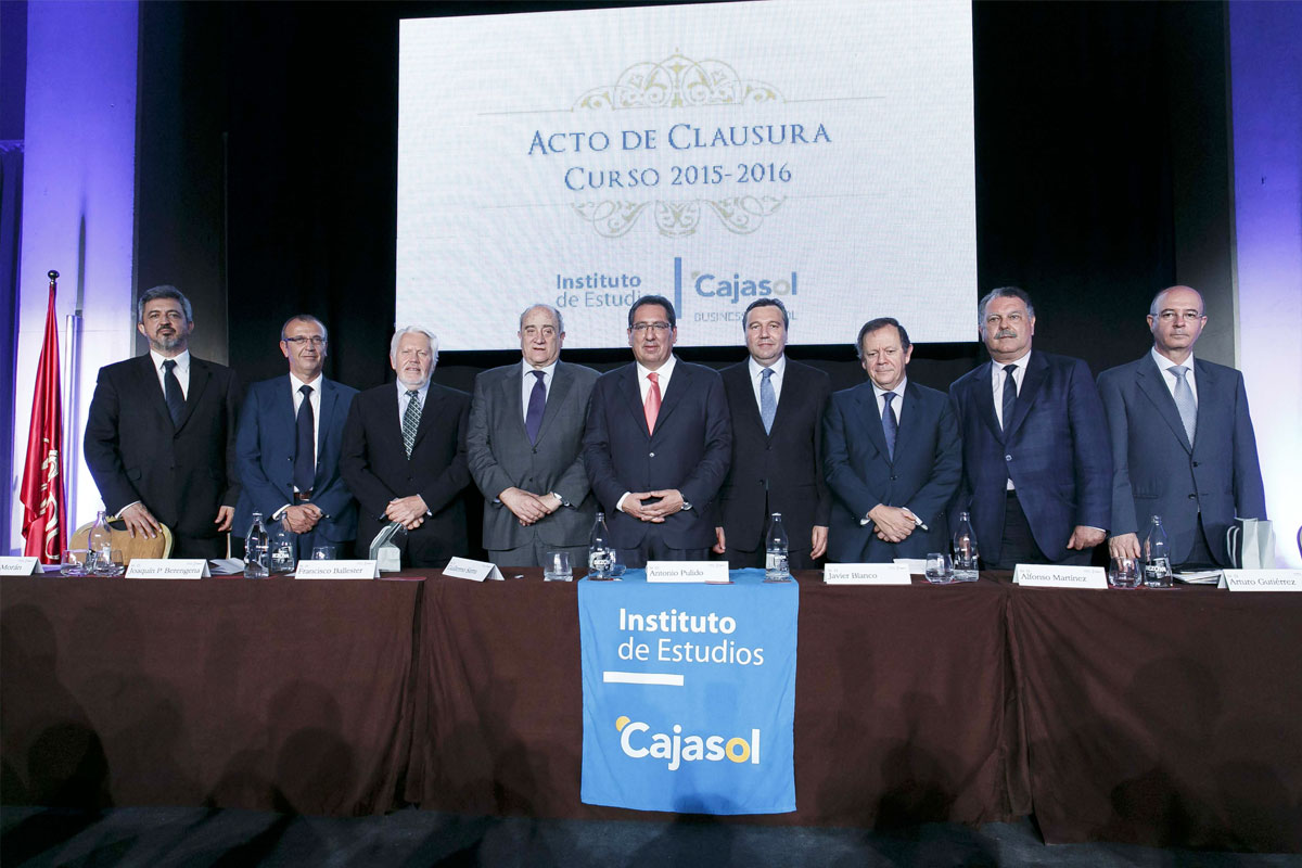 Acto de Clausura curso 2015/2016 Instituto Cajasol Sevilla